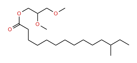 2,3-Dimethoxypropyl 12-methyltetradecanoate